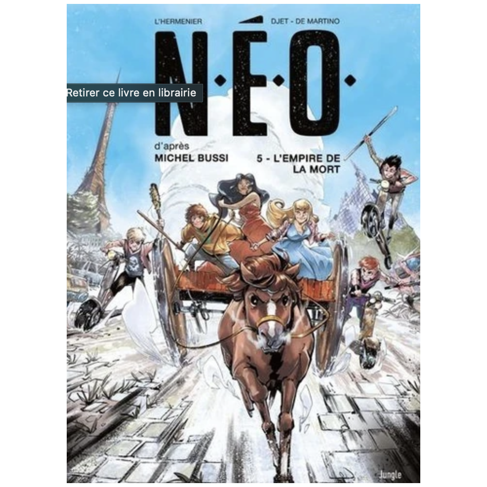 N.E.O tome 5 BD N.E.O tome 5 BD